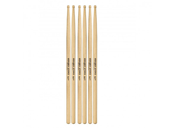 Meinl Hickory 7A Barrel Tip 3-PACK Meinl Hickory 7A Barrel Tip 3-PACK